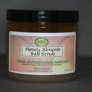 Honey Almond Salt Scrub